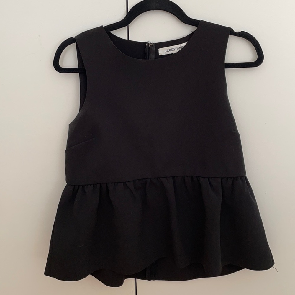 Elizabeth and James Peplum Top